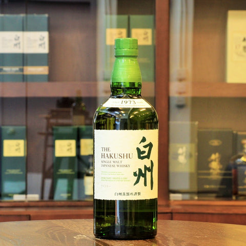 Hakushu Distillers Reserve Single Malt NAS, The peated single malt Whisky from the house of Suntory.