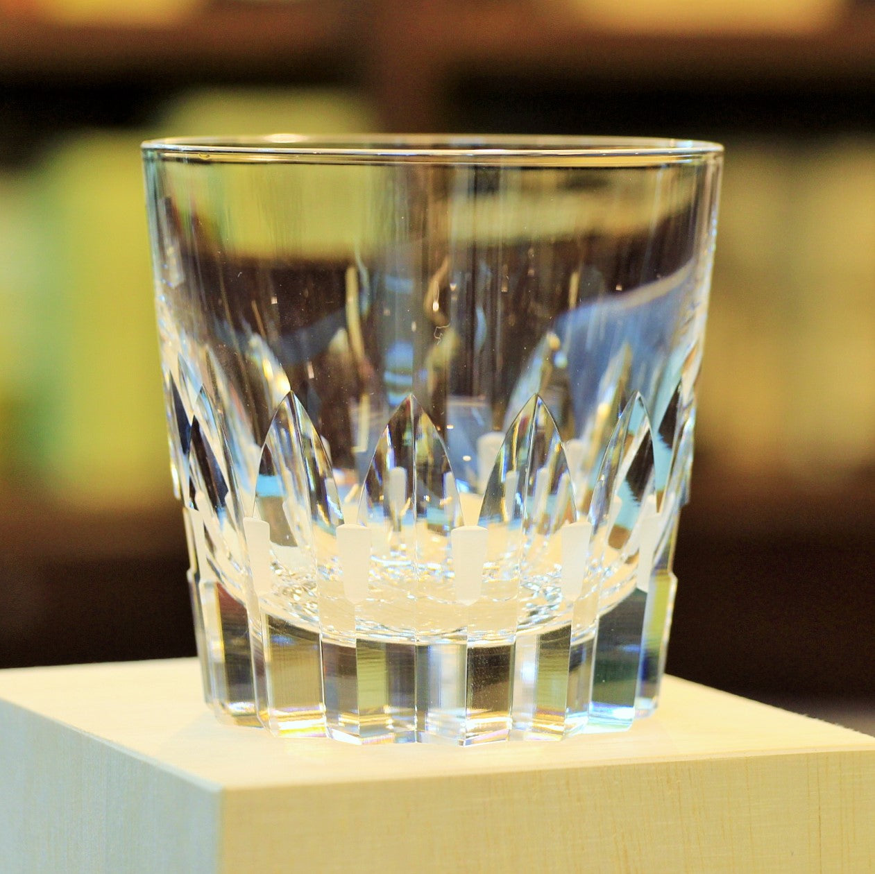 Glassware from Japan for Single Malt Scotch Whisky. Hand cut and handcrafted these glasses are exquisite in quality and appearance. Kagami Crystal