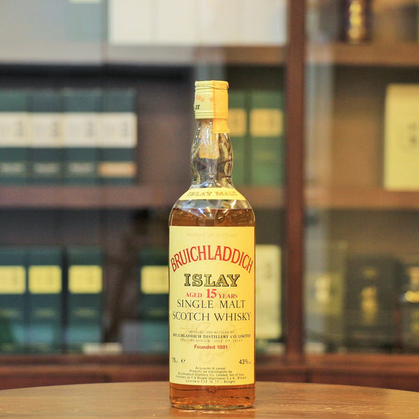 Bruichladdich 15 Years Old Islay Single Malt Whisky (1980s bottling) - 1