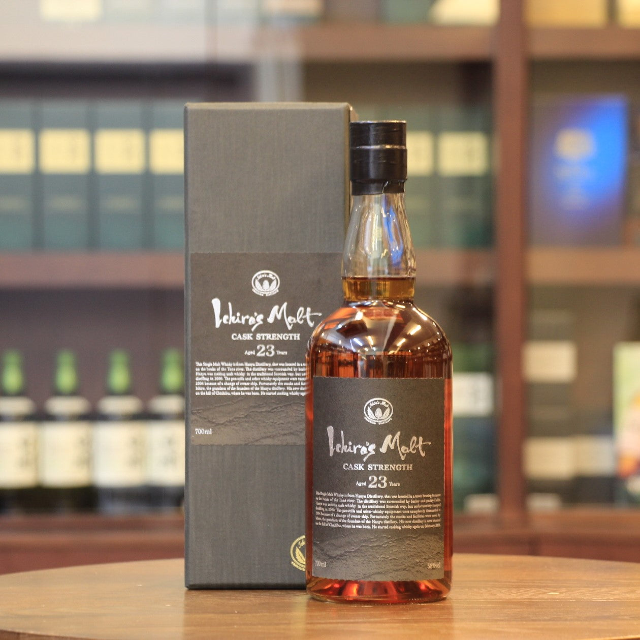 ウイスキー Ichiro's Malt 23 Years Cask Strength Ichiro's Malt Hanyu 23 Years Old Cask Strength Japanese Single