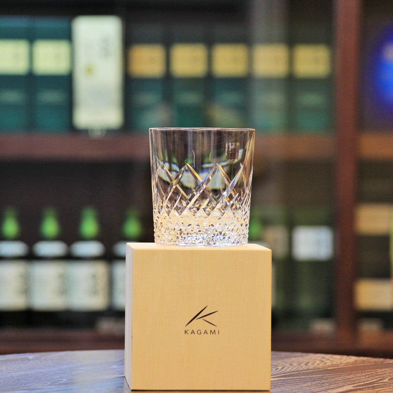 Perfect hand made glasses for the Whisky Collector from Japan. Kagami Crystal