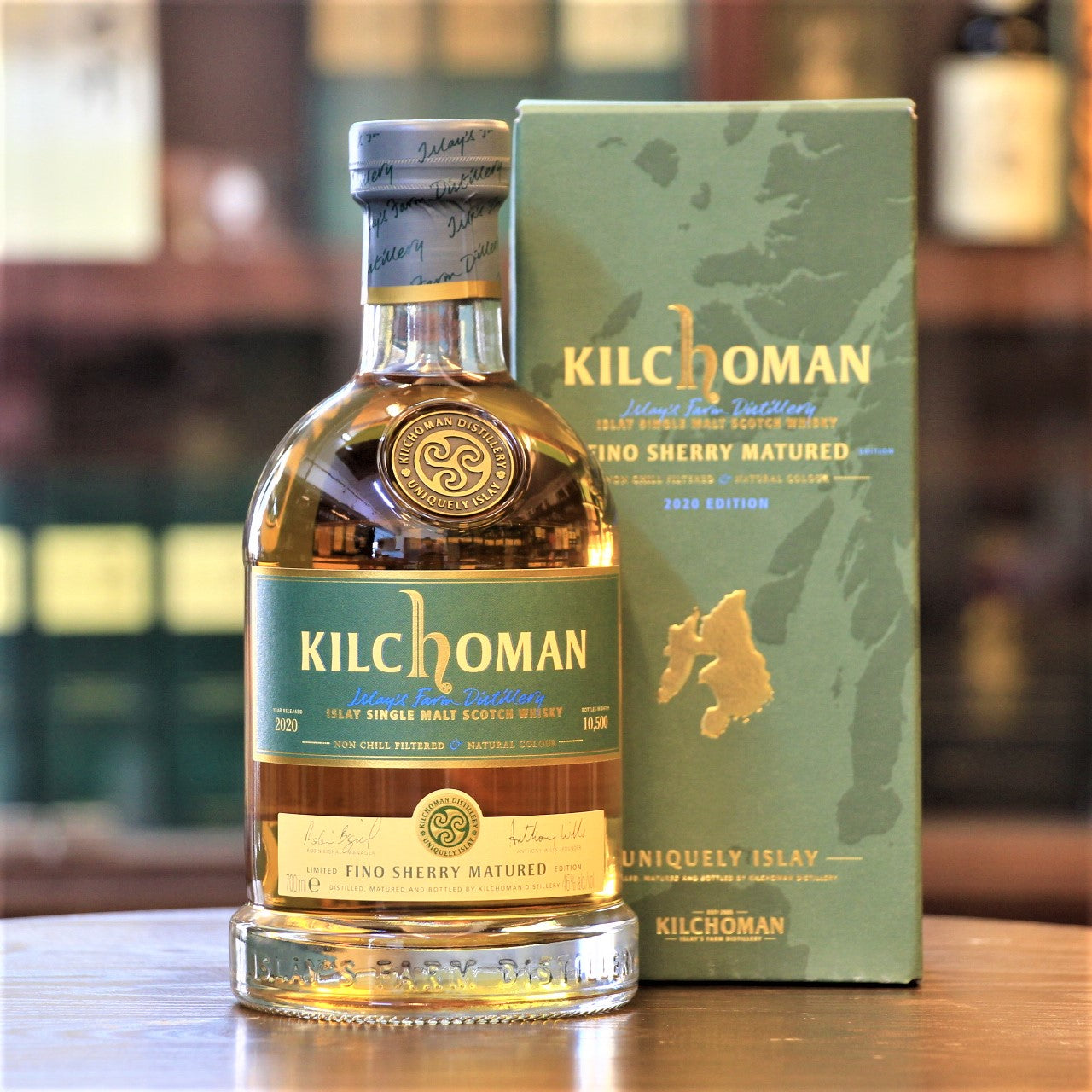 An exclusive and limited Fino Sherry Cask Matured whisky from Kilchoman Islay Whisky Distillery. An absolutely fabulous Single Malt Scotch Whisky. Now available at your friendly neighbourhood Mizunara The Shop in HK