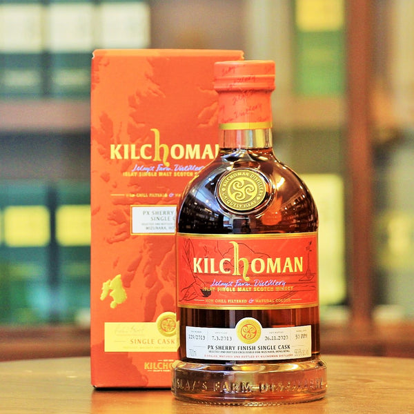 Kilchoman Single Cask "Sado - The Guest" PX Cask Finish Scotch Single Malt Whisky - 1