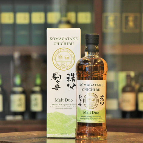 This is a special bottling released by the Shinshu Mars Distillery and is a vatting of malt from two distilleries, "Komagatake" and "Chichibu", which has been matured at Mars Shinshu Distillery in a variety of Bourbon Barrel, American White Oak and Sherry Oak for more than 5 years. In 2015, Mars Shinshu Distillery and Venture Whisky (Chichibu) Distillery began exchanging their new make spirit, which was subsequently matured in their respective locations. 10,918 Bottles were released.