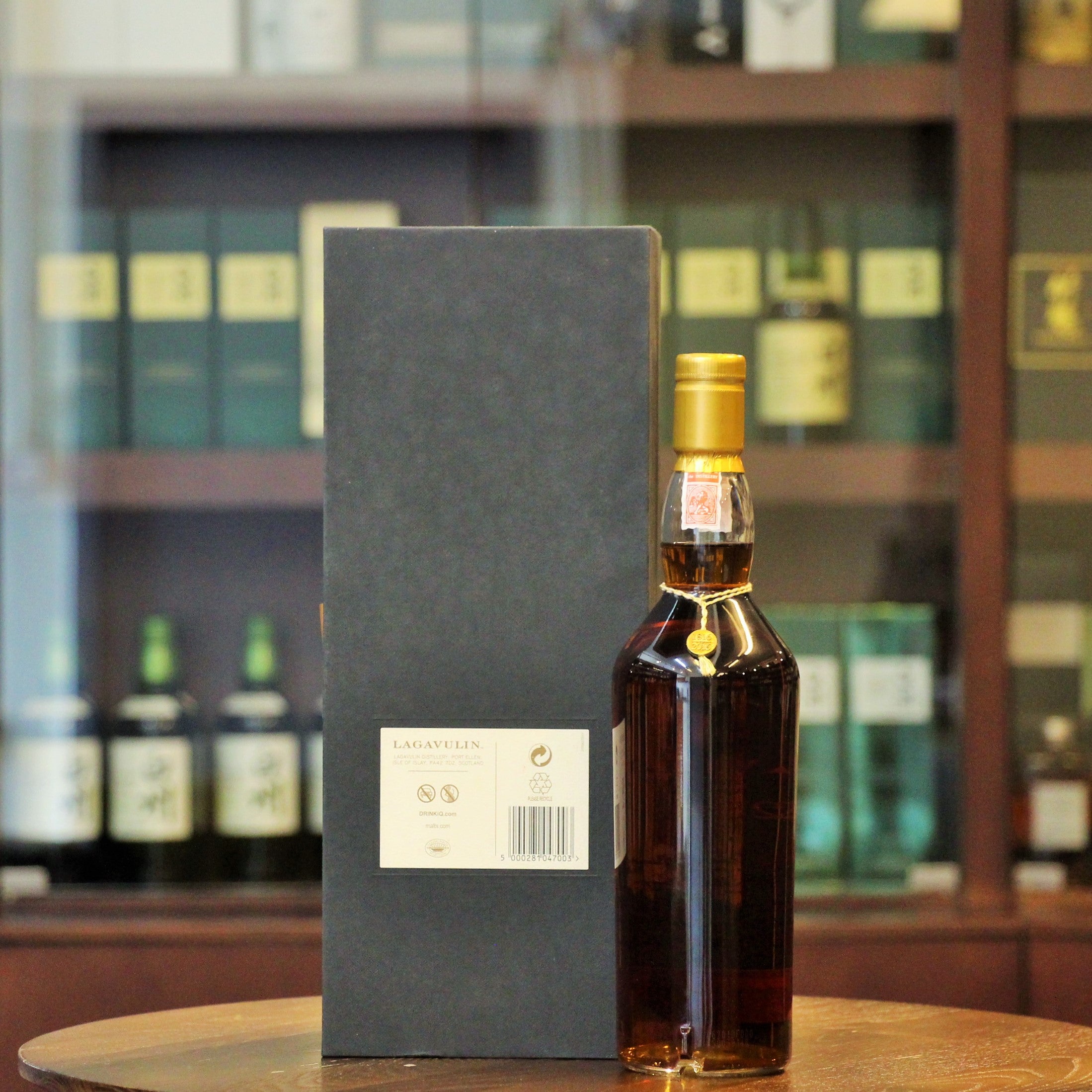 Lagavulin】 25y 200th Anniv 空き瓶空き箱 瓶内無洗浄 【公式通販】