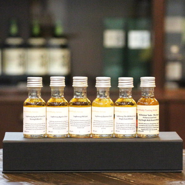 Laphroaig and Kilchoman Scotch Whisky (30 ml x 6) Tasting Gift Set - 2