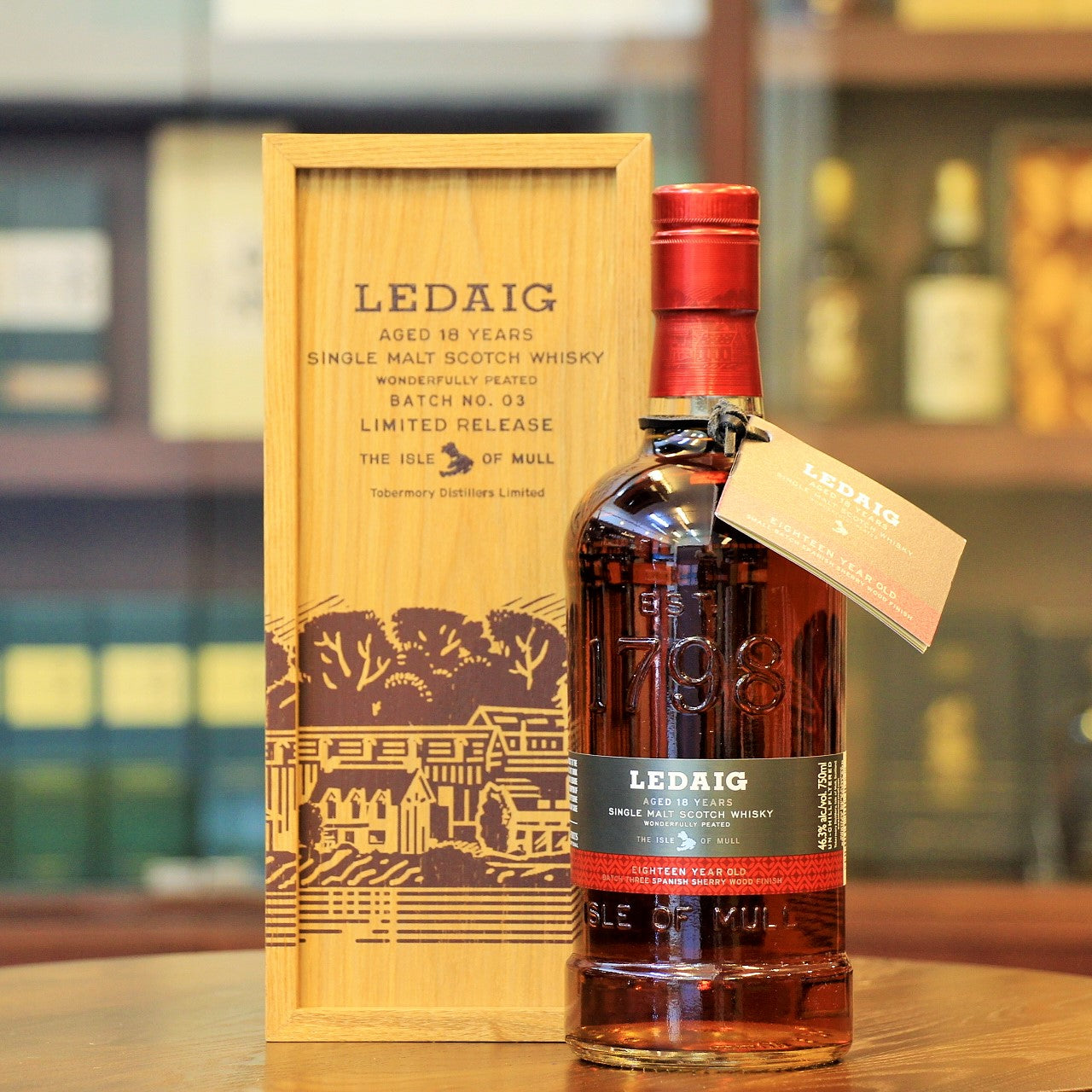 Ledaig 18 年限量發行蘇格蘭單一麥芽威士忌