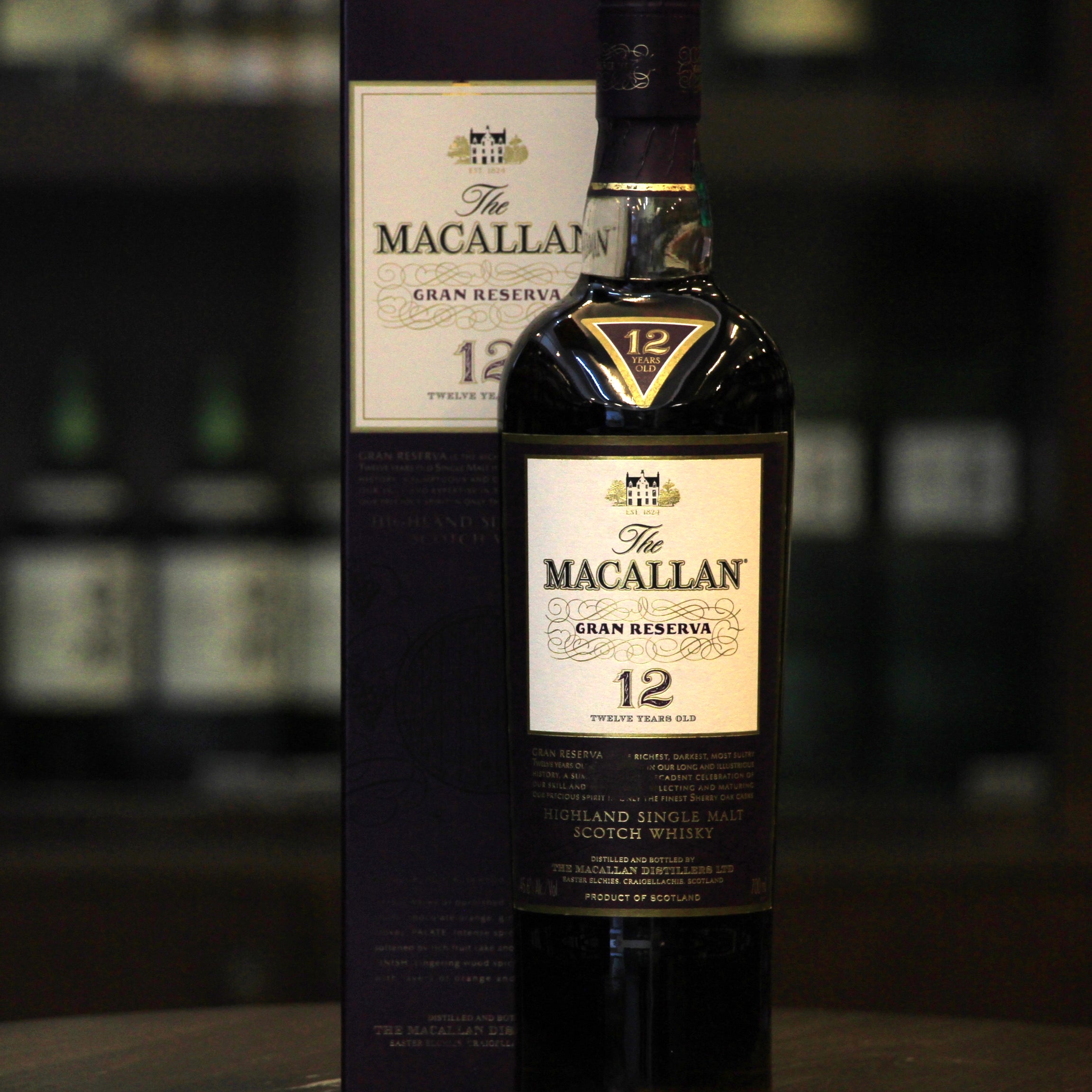 Macallan 12 Years Old Gran Reserva Scotch Single Malt  Whisky-3