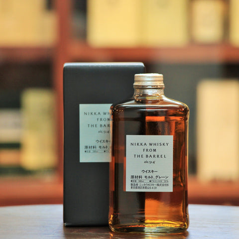 Nikka From the Barrel Blended Whisky, An excellent whisky bottled at an impressive ABV of 51.4%. Comes in its original packaging box, though the boxes may be different than indicated in the image.