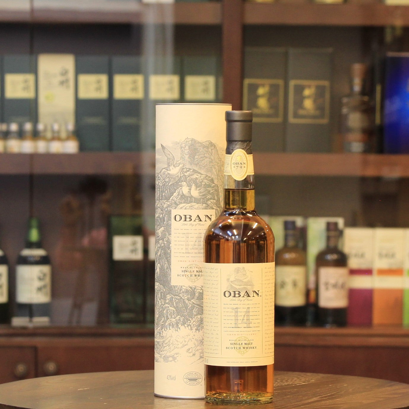 Oban 14 Years Old Highland Single Malt Scotch Whisky – Mizunara