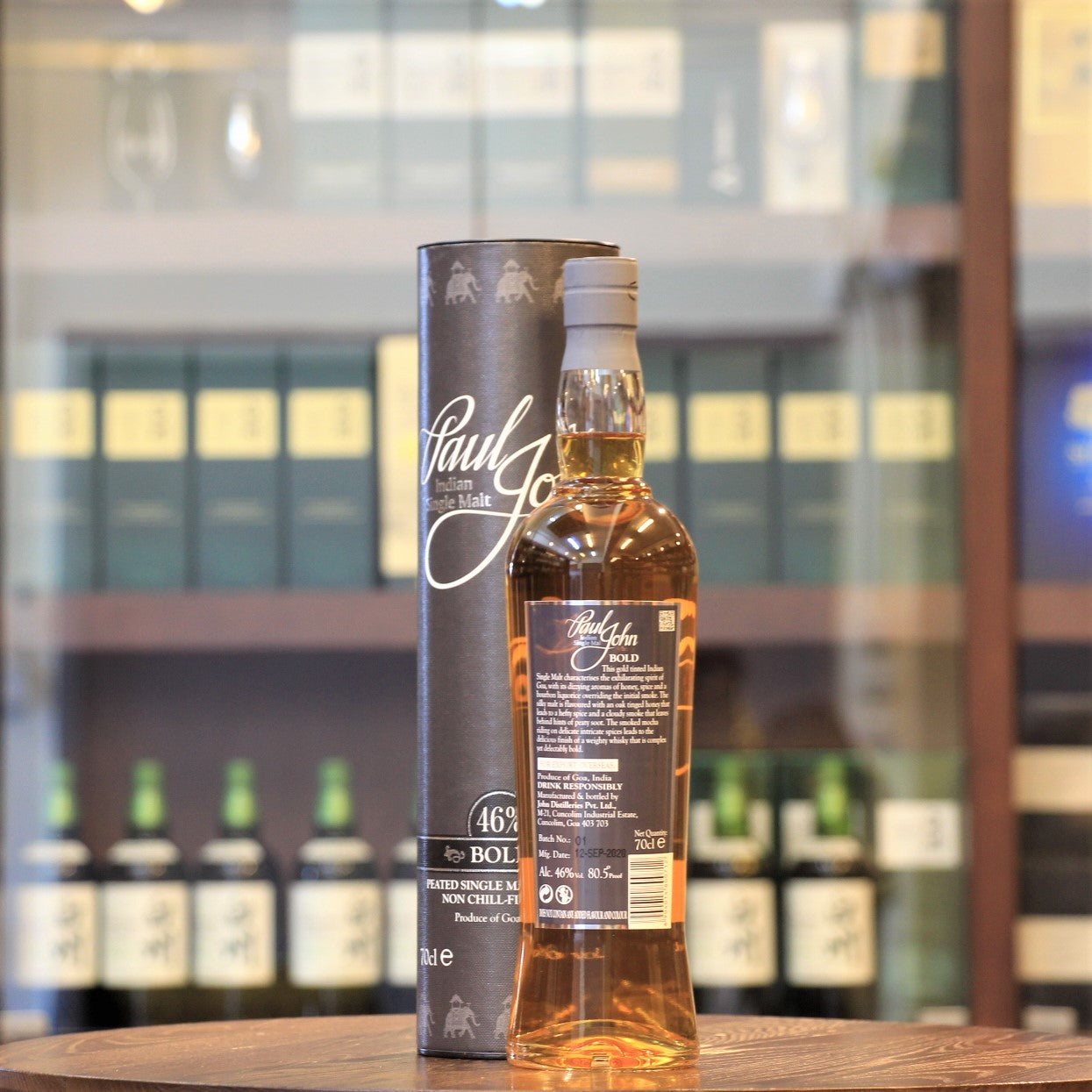 This is the third bottle in their Flagship Range consisting of Brilliance, Edited and Bold. Living up to its name, Paul John Bold excels as peat is brought over to Goa from Islay for Bold, where it is used to dry their 6-row Indian barley.