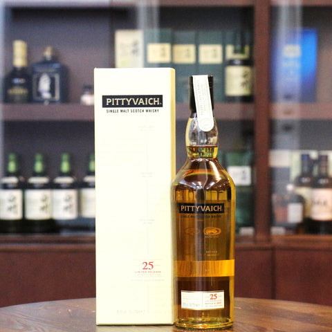 Pittyvaich 1989 Limited Release 25 Year Natural Cask Strength Single Malt Scotch Whisky (Closed Distillery)