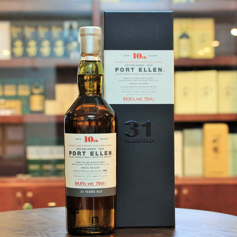 The 10th release of the famous Port Ellen Annual releases by Diageo. This Closed distillery is a very rare and collectible whisky.