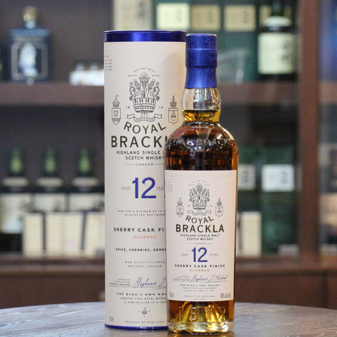 Royal Brackla 12 Years Oloroso Sherry Cask Finish Single Malt Scotch Whisky