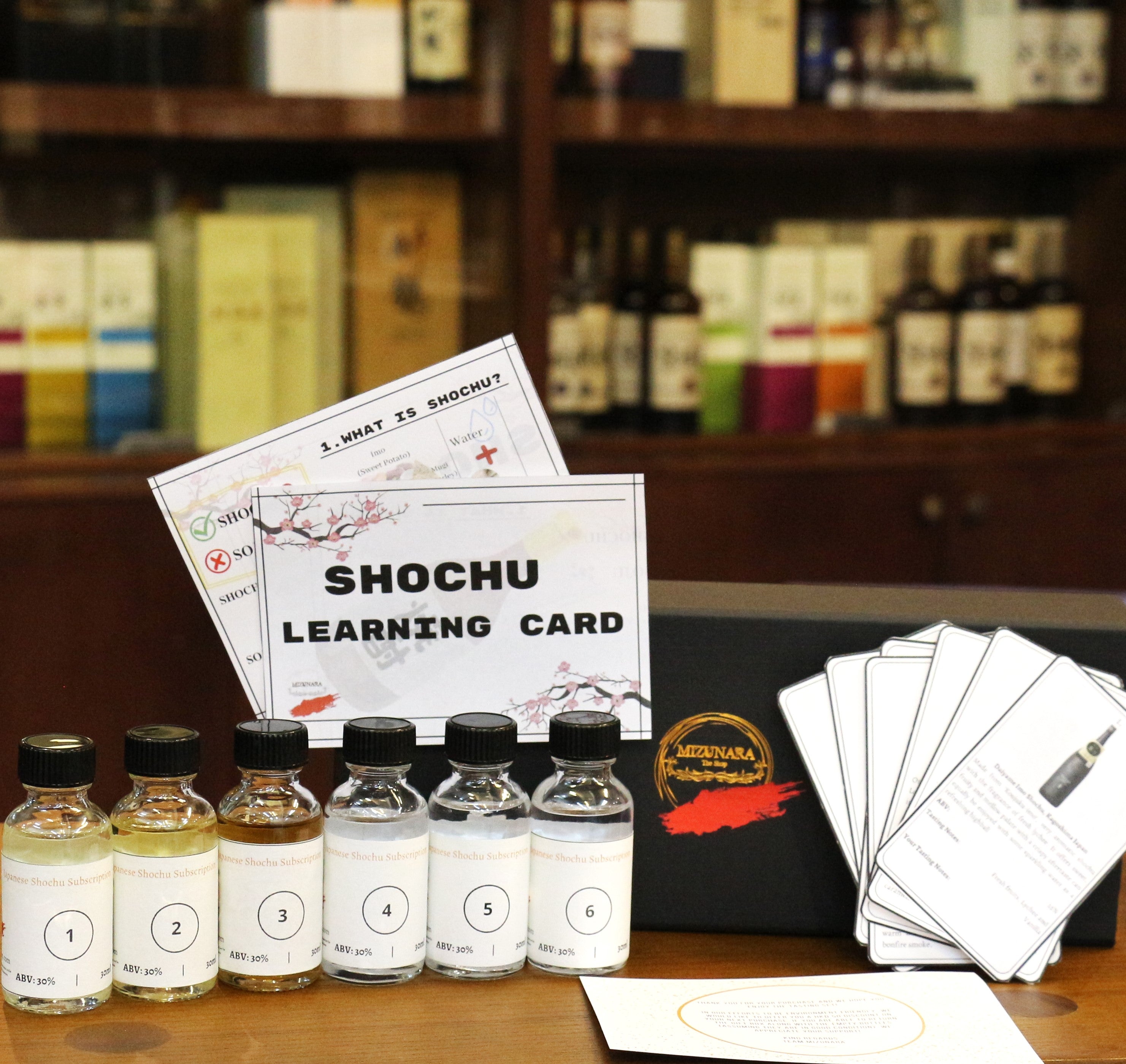 Monthly Japanese Craft Shochu & Awamori Tasting Subscription - 30ml x 6