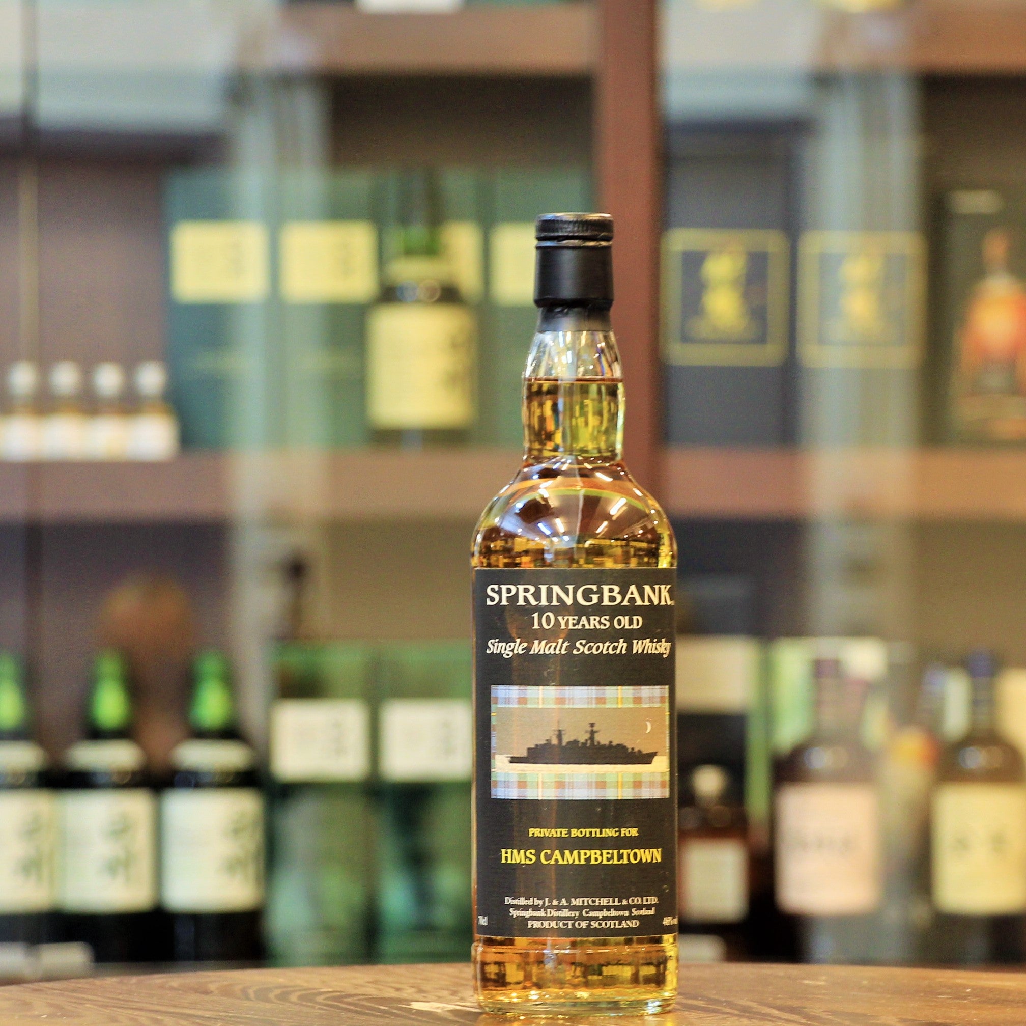 Springbank 10 Years Old Private Bottling for HMS Campbeltown Single Malt Scotch Whisky
