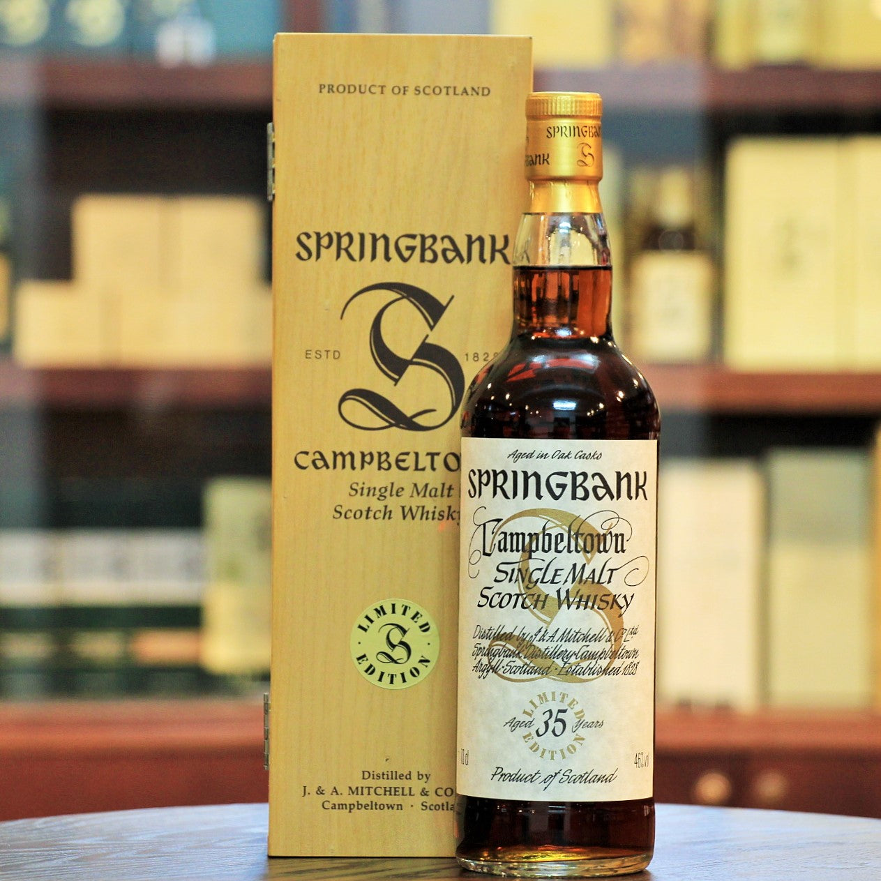 Sherried Springbank Classic Whisky Aged 35 Years old Limited Millennium Edition