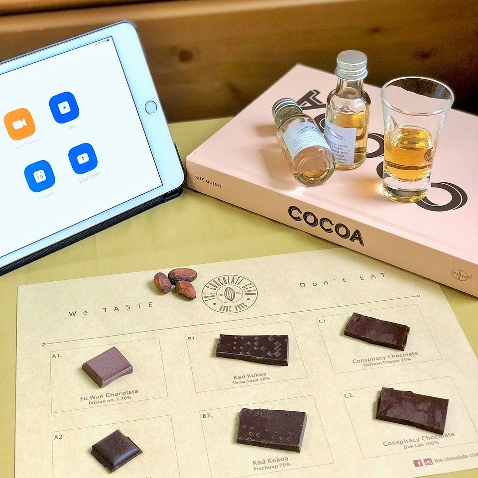 Whisky & Chocolate Pairing Event October 15th 2020 8:30 p.m. HKT