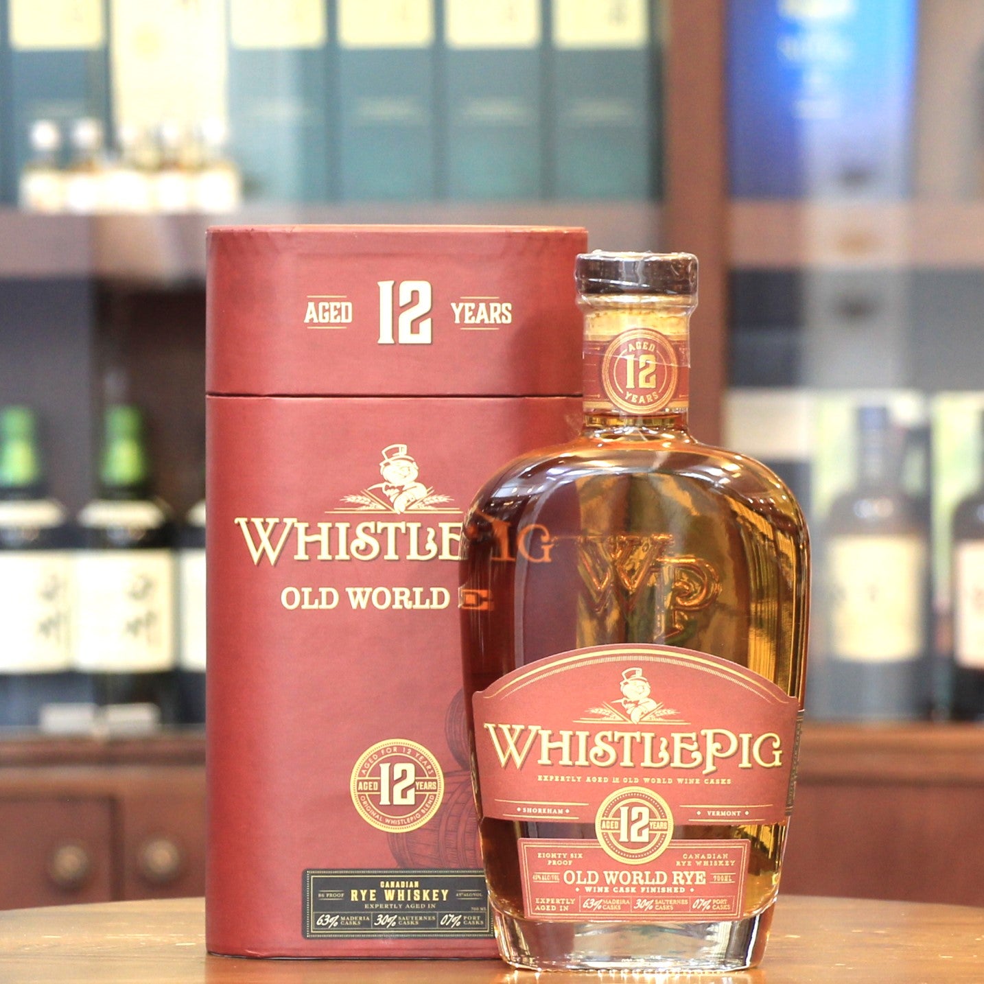 WhistlePig 12 年舊世界黑麥威士忌
