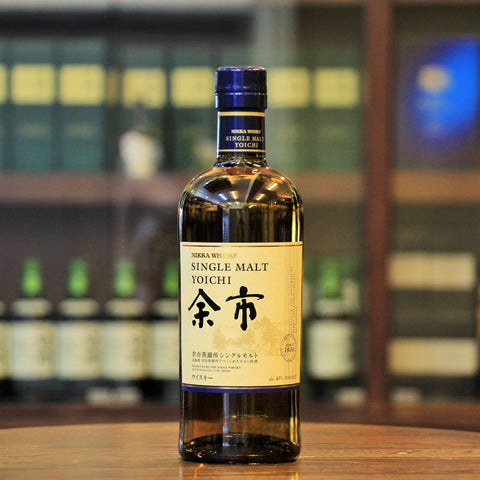 Yoichi Single Malt Whisky, Yoichi Single Malt is characterized by subtle peat smoke originating from the traditional direct coal-fired distillation combined with the hint of saltiness delivered by the sea breeze during the aging process.